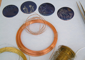 Wire inlay work